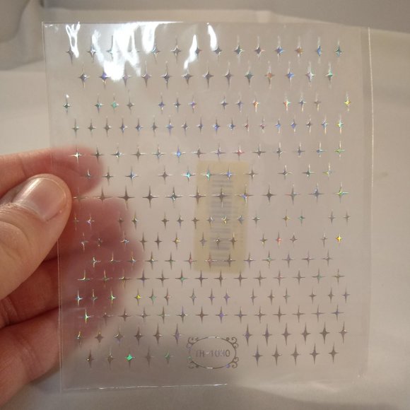 Other - Promo Free Gift - Mystical Star Diamond Nail Art Fashion Press On Nail Stickers